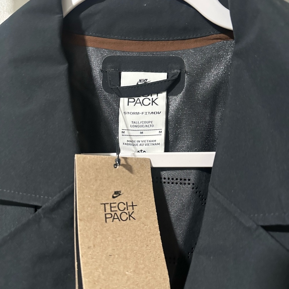 Nike Tech Pack Men's Charcoal Trench Coat